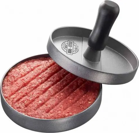 Gefu BBQ Lis na hamburgery / hliníkový / průměr 11.8 cm / doprodej