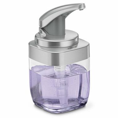 Simplehuman Dávkovač mýdla nikl / 444 ml