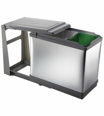 Elletipi TOWER 16+10 L Výsuvný vestavný odpadkový koš / automatické víko