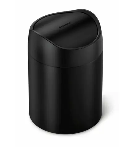 Simplehuman CW2100 Mini odpadkový koš na stůl 1.5 l černá