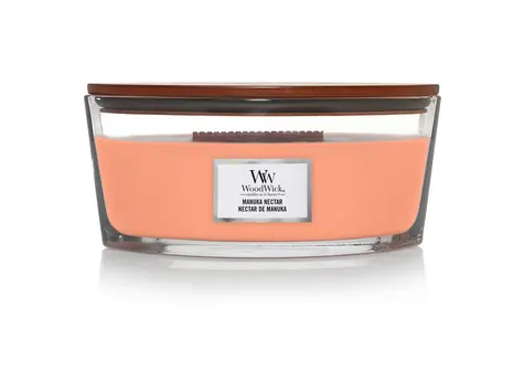 WoodWick Manuka Nectar 453.6g - svíčka loď / doba hoření: až 40 h