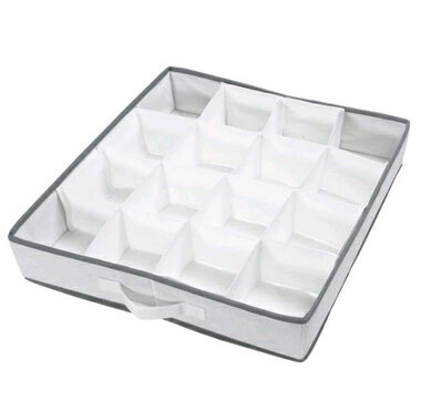 Compactor Life Organizér do zásuvky / 40 x 40 x 9 cm / 16 přihrádek