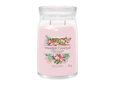 Yankee Candle Desert Blooms Signature velká sklenice 567g / doba hoření až: 90h