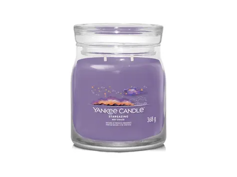 Yankee Candle Stargazing Signature střední sklenice 368g / doba hoření až: 50 h