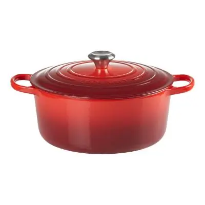 Le Creuset Signature Hrnec s poklicí 24 cm červená