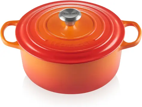 Le Creuset Signature Hrnec s poklicí 26 cm oranžová