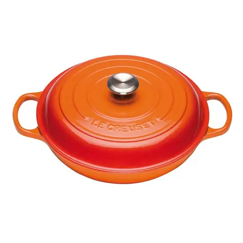 Le Creuset Gourmet Hrnec s poklicí 30 cm oranžová