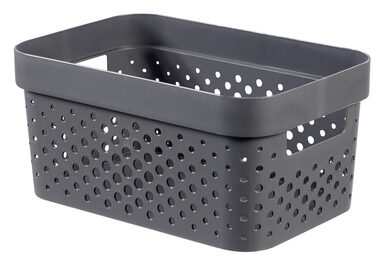 Curver Infinity Dots Úložný box 4.5 l šedá / 26 x 18 x 12 cm