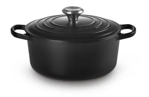 Le Creuset Signature Hrnec s poklicí 24 cm černá