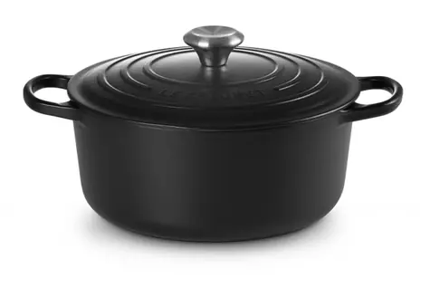 Le Creuset Signature Hrnec s poklicí 26 cm černá