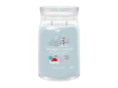 Yankee Candle Signature North Pole Hideaway 567g / doba hoření až: 90h