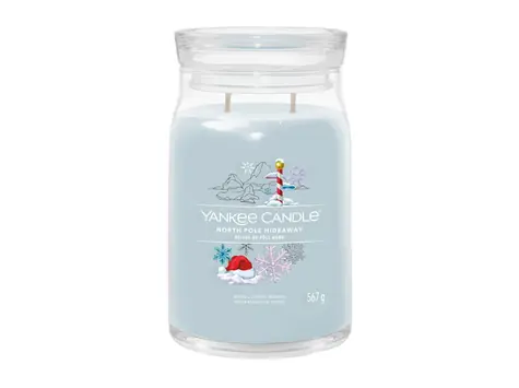 Yankee Candle Signature North Pole Hideaway 567g / doba hoření až: 90h