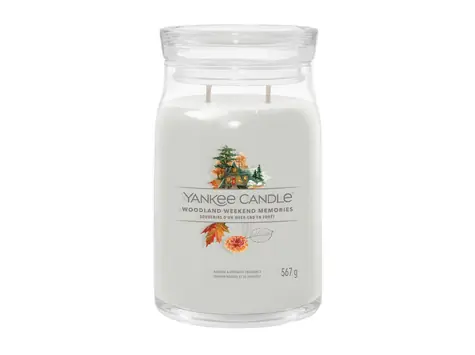 Yankee Candle Woodland Weekend Memories 567g / doba hoření až: 90h