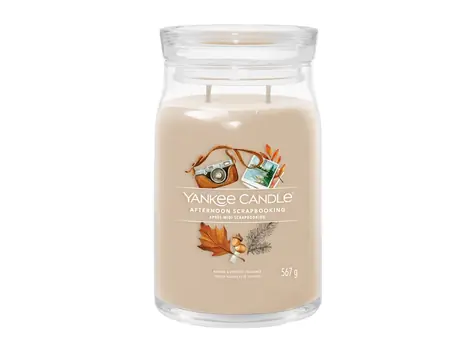Yankee Candle Signature Afternoon Scrapbooking 567g / doba hoření až: 90h