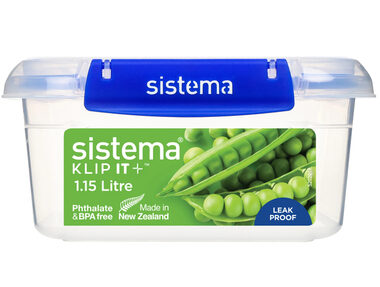 Sistema KLIP IT PLUS Krabička na potraviny 2 klipy 1.15 l