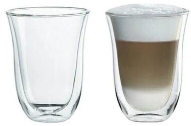 DeLonghi Skleničky na latte macchiato 2ks (330 ml)