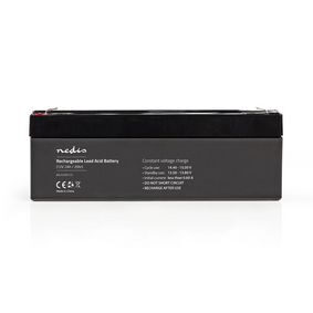 Nedis Dobíjecí olověný akumulátor / Olověné / Dobíjecí / 12 V / 2000 mAh