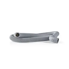 Nedis Vypouštěcí Hadice šedá / 22 mm / 19 mm / 0.5 Bar / 60 °C / 2.00 m / Aplikace: Myčka & Pračka 