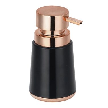 MSV LENA dávkovač mýdla černý / měděný / plast / 280 ml