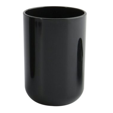 MSV INAGUA kelímek na zubní kartáčky černý / plast