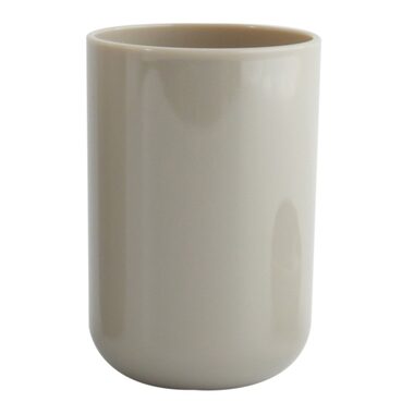 MSV INAGUA kelímek na zubní kartáčky šedo-hnědý / plast