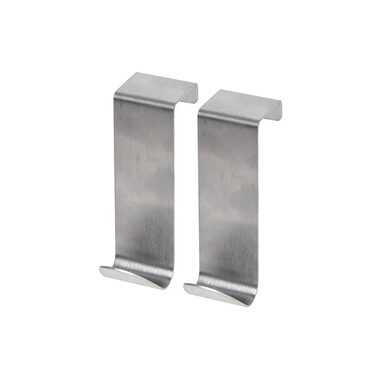 MSV 2 ks závěsných háčků na skříňku / nerezová ocel