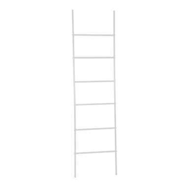 MSV JAYDEN koupelnový žebřík na ručníky bílý / kovový