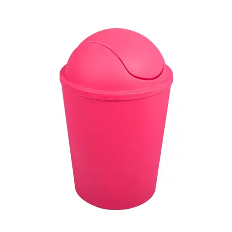 MSV AKO výklopný koš 5.5 L růžový / plast