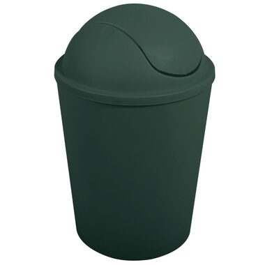 MSV AKO výklopný koš 5.5 L tmavě zelený / plast