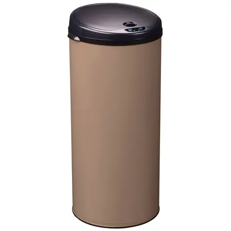 Rossignol Sensitive Basic 93624 hnědý / Bezdotykový odpadkový koš / 45 L / RAL 1019