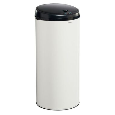 Rossignol Sensitive Plus 93560 bílý / Bezdotykový odpadkový koš / 45 L / RAL 9016