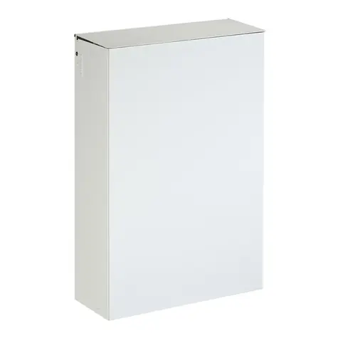 Rossignol Blanka 51348 bílý / Nástěnný koš s víkem / 20 L