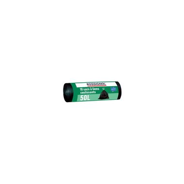 Rossignol Bagy 99139 černé / Sáčky do koše 50 L / balení 10 ks / 28 µm