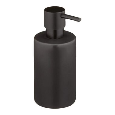 Spirella TUBE-Matt dávkovač mýdla matně černý / keramika / 300 ml