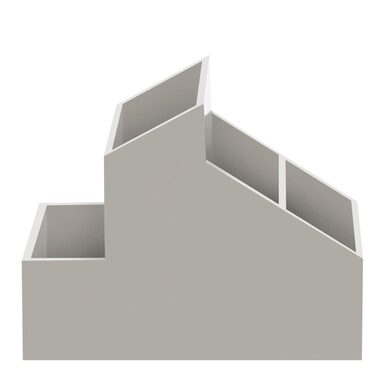 Spirella SKYLINE kosmetický organizér šedý / plast