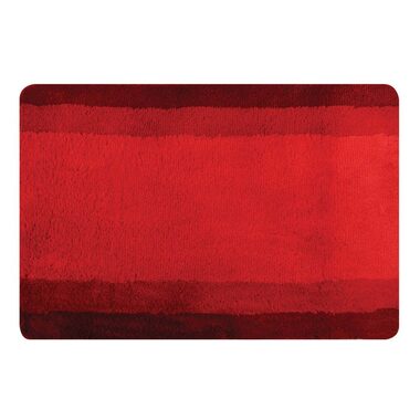 Spirella BALANCE koupelnová předložka 70 x 120 cm červená / polyester / protiskluzová