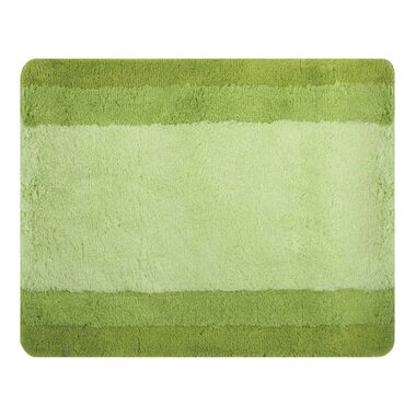 Spirella BALANCE koupelnová předložka 55 x 65 cm zelená / polyester / protiskluzová