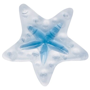 Spirella protiskluzové přísavky ve tvaru hvězdice světle modrá / PVC / 5 ks