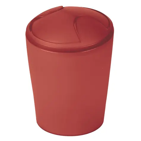 Spirella MOVE výklopný odpadkový koš 2 L terakota / plast