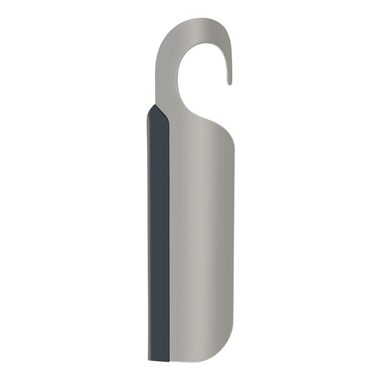 Spirella SKATE závěsná stěrka do sprchy šedo-hnědá / plast / TPE guma