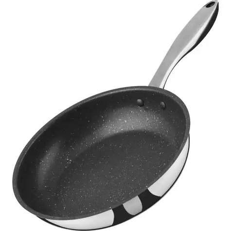 Lamart Sote Pánev 24 cm stříbrná / nerez