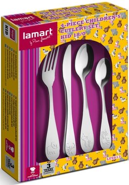 Lamart Kid Sada dětských příborů 4ks / nerez
