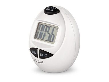 Lamart Fan Minutka vajíčko bílá-černá / plast