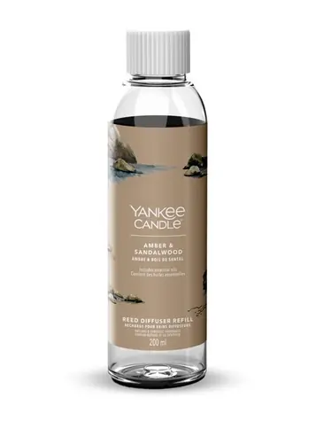 Yankee Candle Signature Amber & Sandalwood Reed Náplň