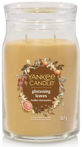 Yankee Candle Glistening Leaves Signature velký