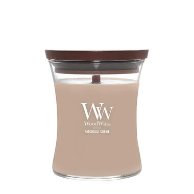 WoodWick Patchouli Créme váza střední