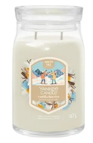 Yankee Candle VANILLA FLURRIES Signature velký
