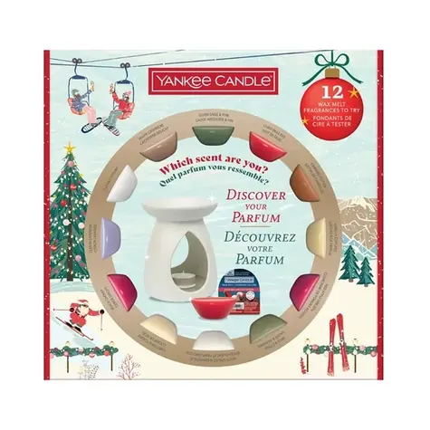 Yankee Candle sada 12 vosků a aromalampy 2025