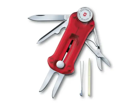 VICTORINOX Kapesní nůž GOLF Tool červená
