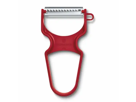 VICTORINOX Škrabka Rapid s ostřím Julienne plastová červená